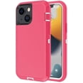 thumbnail image 1 of Entronix Funda Resistente para iPhone 11 Pro Max, Triple Capa a Prueba de Golpes y Protección contra Caídas, Color Rosa, 1 of 5