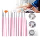 thumbnail image 5 of Juego De Herramientas Profesionales Para Decoración De Uñas, Cepillo De Plástico Para Decoración De Uñas, Herramienta De Manicura De Uso Personal Seguro Para Uñas De ANGGREK Otros, 5 of 8