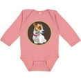 thumbnail image 3 of Inktastic Jack Russell Terrier Dog Art Boys or Girls Long Sleeve Baby Bodysuit, 3 of 5