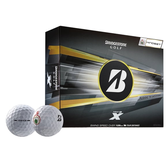 Bridgestone Tour B X Mindset 1 Dozen Golf Balls New