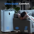 thumbnail image 5 of SereneLife Aire Acondicionado Portátil 12000 BTU, Unidad Compacta de Enfriamiento para Hogar con Modos de Deshumidificador y Ventilador Integrados, Incluye Accesorios y Kit de Montaje para Ventana, 5 of 5