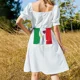 thumbnail image 5 of Vestido sin mangas Un sabor de Italia Ropa de verano para mujer Vestido de noche Vestido, 5 of 7