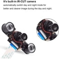 thumbnail image 2 of Raspberry Pi 4 Camera Module Automatic IR-Cut Sensor Day/Night Vision Video Webcam HD 5MP 1080P OV5647 Adjustable Focus with IR Sensor LED Light for Raspberry Pi 3 B+ 4B 2 Model B/B+ / A/A+, 2 of 6