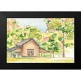 thumbnail image 2 of Moore, Regina 24x17 Black Modern Framed Museum Art Print Titled - Barn Vista IV, 2 of 5