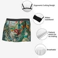 thumbnail image 3 of Yiaed Vintage Print Island Skull Print Men's Soft Cotton Boxer Shorts Breathable Boxers Underwear Moisture-Wicking Underwear Stretch Boxer Briefs for Man-Small, 3 of 5