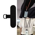 thumbnail image 1 of Mobile Phone Case Diagonal Lanyard Adjustable Lanyard Fixed Sticking Clip 3 Pieces, 1 of 5