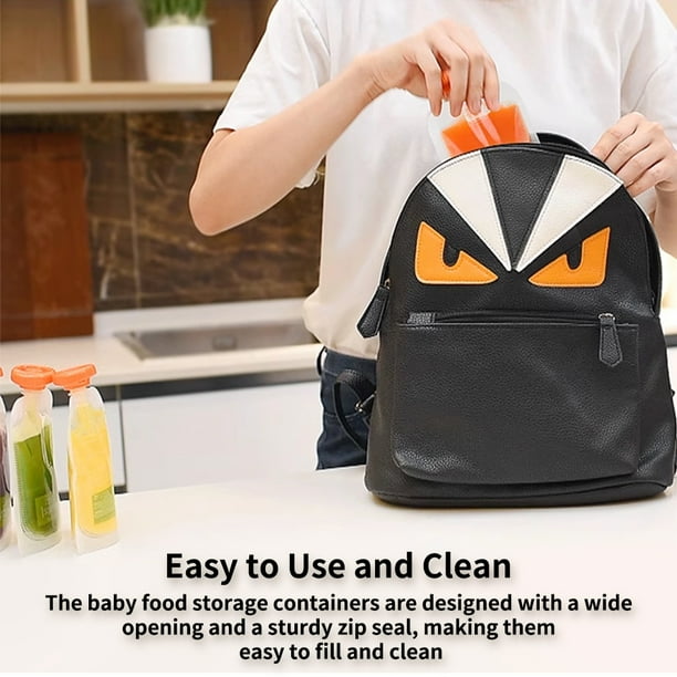Shinysix Complementary food bag,Baby Pouches Baby Refillable Baby