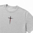 thumbnail image 4 of Repent Christian Graphic T-Shirt, Unisex Faith Angel Wings Tee, 4 of 9