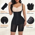 thumbnail image 4 of Lilvigor Full Body Shaper for Women Tummy Control Shapewear Stage 2 Faja Butt Lifting Shapers Open Crotch 3 Row Hooks, 4 of 6
