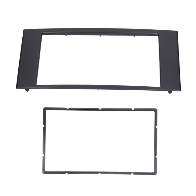 Kit de instalación de tablero panel estéreo antiarañazos de alta resistencia ABS negro reemplazo encantador para Mark X 2004-2009 para bisel de automóvil ANGGREK Otros