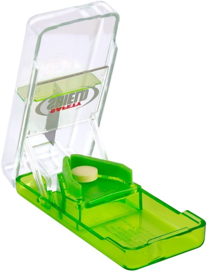 Ezy Dose Pill Cutter and Splitter with Safe Shield,Cuts Pills, Vitamins