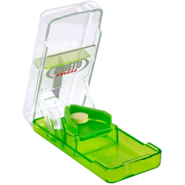 Ezy Dose Pill Cutter and Splitter with Safe Shield,Cuts Pills, Vitamins