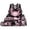Cherry Blossom Axolotl, variant on Cat Print School Backpack for Kids 4 Pieces Cherry Blossom Spacious School Bag with Lunch Box, Pencil Case & Water Bottle Cover for 9-12 Years Old