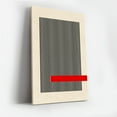 thumbnail image 4 of Modern Minimalist Canvas Wall Art, Black and White Striped Abstract Print, Red Line Geometric Design, Contemporary Home Decor, 4 of 14