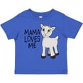 thumbnail image 3 of Inktastic Mama Loves Me Cute Goat Boys or Girls Toddler T-Shirt, 3 of 5