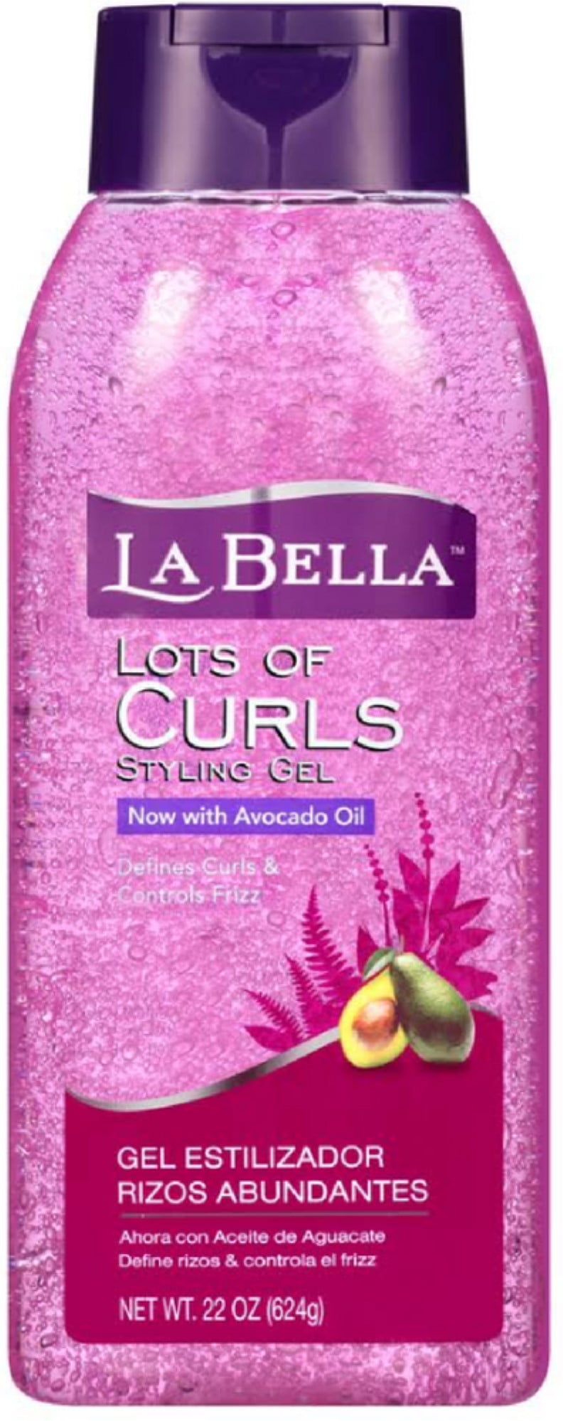 La Bella Lots Of Curls Hair Styling Gel Extra Hold 22 Oz Pack Of 6 Walmart Com Walmart Com