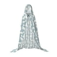 thumbnail image 7 of Honeii Polar Bears And Snowy Winter Print Poncho Cape, Cloak Coat, Snuggly Hooded Wearable Blanket, Hooded Cape For Teenagers,Halloween Costumes-Small, 7 of 7
