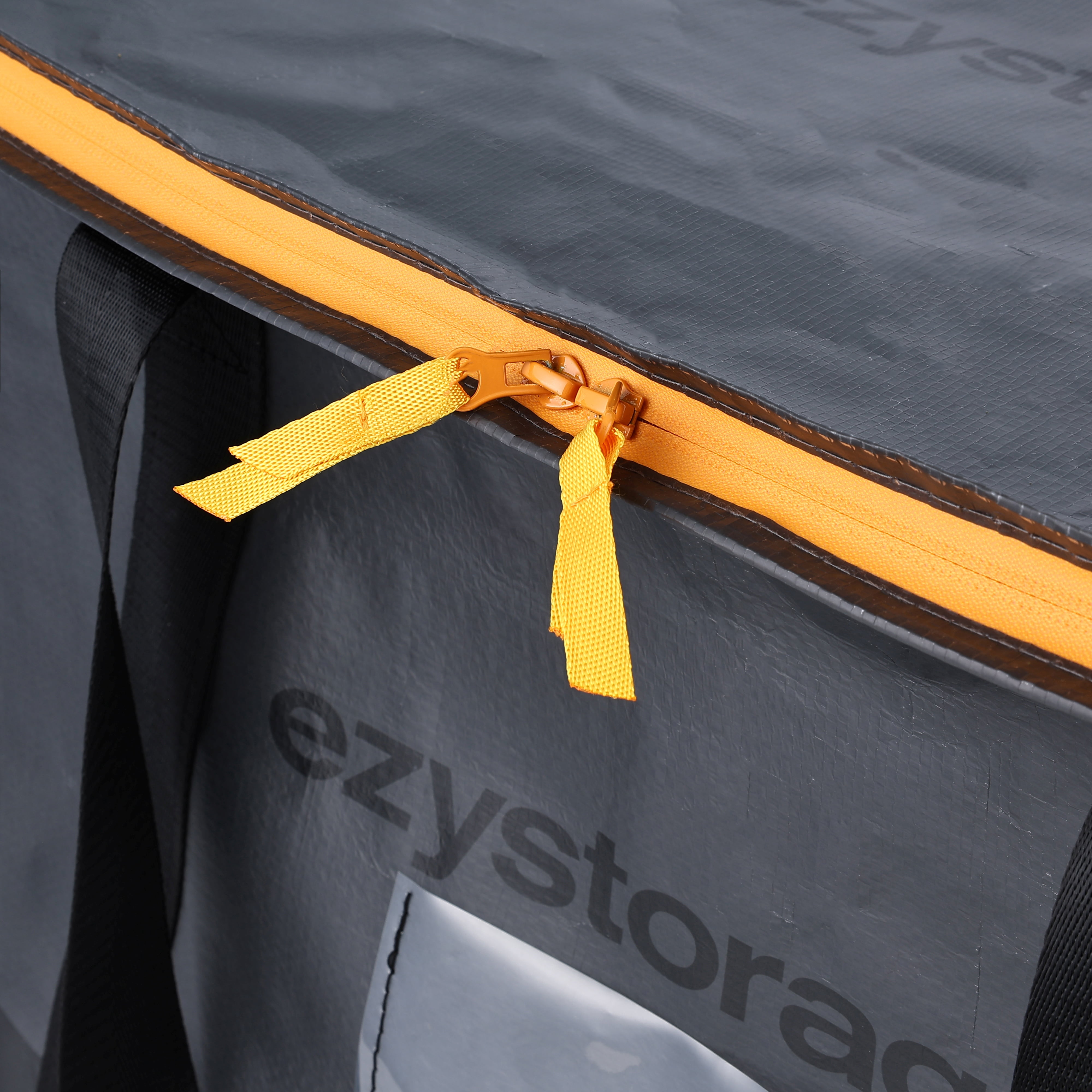 Ezy Storage 20.6 Gallon, Large, Water-Resistant Heavy-Duty Collapsible Utility Storage Bag with Zipper and Reinforced Handles