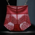 thumbnail image 2 of Panties for Women Clearance Sexy Lace Underwear Low Waist Hollow Transparent Lace Sexy Underwear Underwear L, 2 of 4