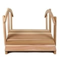 thumbnail image 2 of All Things Cedar 8-ft Garden Bridge with Side Rails, 2 of 3