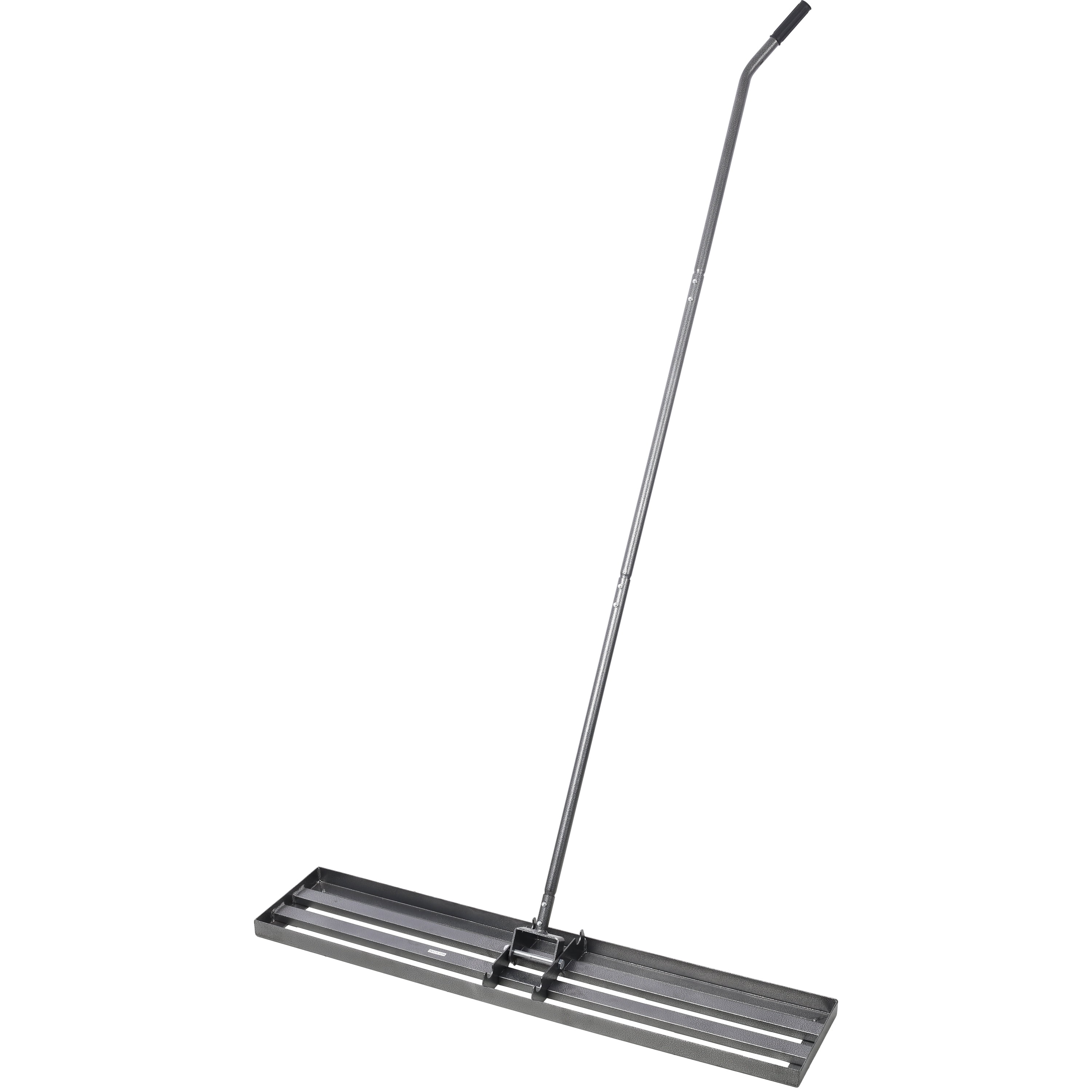 Lawn Leveling Rake, 48"x10" lawn Leveling Tool, Heavy Duty Effort Saving Lawn Level Tool, 7FT Steel Handle Lawn Leveler for Yard Garden Golf Course, Ease Level Soil Sand Dirt Surfaces and Fertilizer