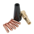 thumbnail image 2 of Premium 7-Piece Copper MIG Welding Nozzle Kit - High Conductivity Gasless Torch Accessories with Smooth Thread & Durable Design, 2 of 7