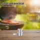 thumbnail image 3 of ColoMX Buje de varilla de asador para asador Buje de rodillo de varilla de asador para buje de equilibrio de peso de acero inoxidable Accesorios para parrilla, 3 of 8