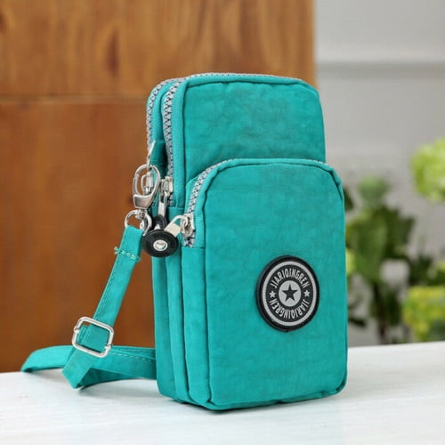Estink Cross Body Bag Wrist Pouch Bag Fashion Women Girls Cross Body Mobile Phone Shoulder Bag Wrist Pouch Bag Coin Wallet Purses