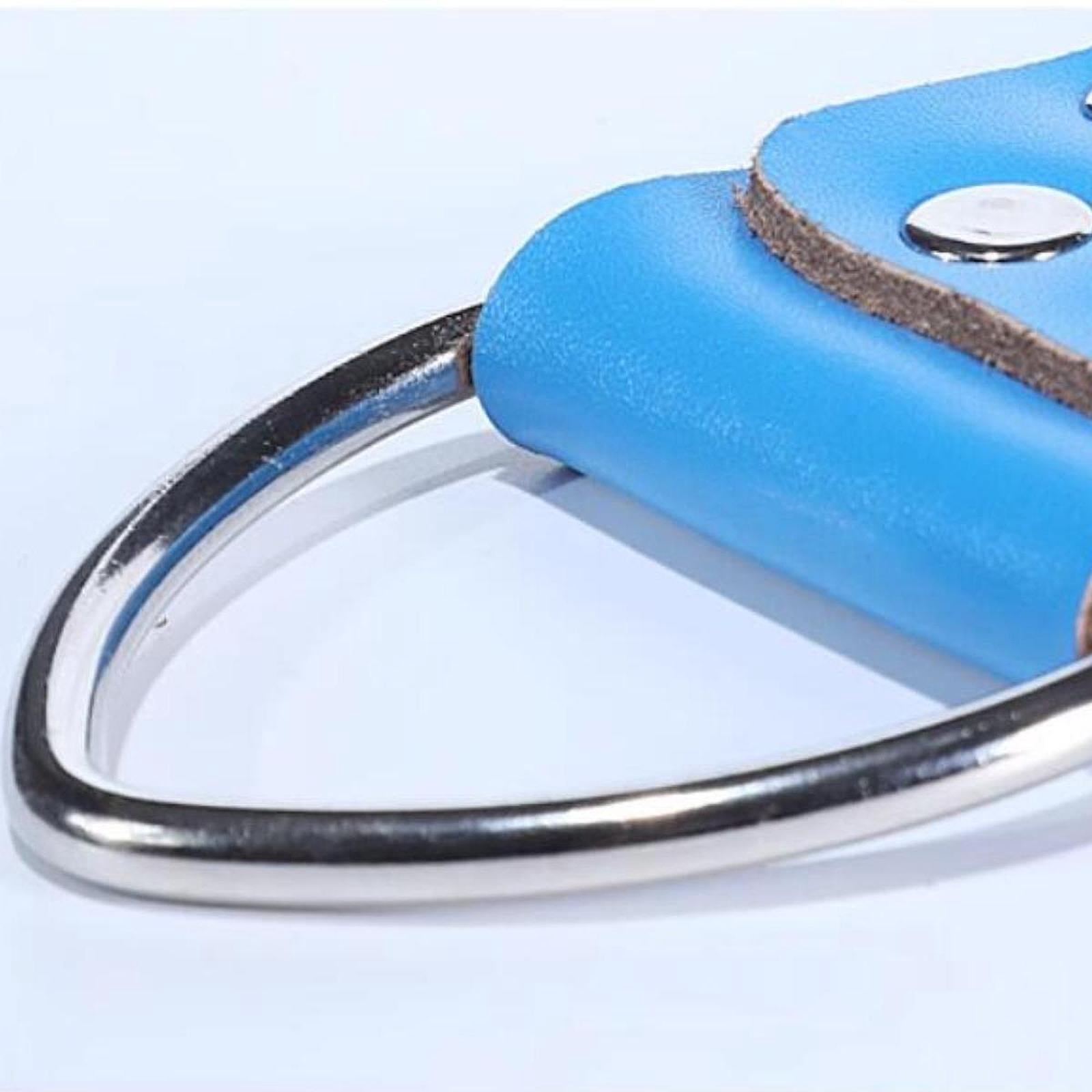 Baoblaze Dumbbell Loading Strap with Chain Waist Belt Attachment for Women Bodybuilding Blue
