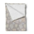 thumbnail image 2 of Shells Soft Flannel Fleece Blanket, Colorful Composition of Shells with Sketch Style Details on a Greyscale Background, Cozy Plush for Indoor and Outdoor Use, 50" x 60", Multicolor, by Ambesonne, 2 of 5