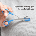 thumbnail image 6 of EXLEAF 2026 New Eyebrow Scissors with Non Slip Finger Grips for Eyebrows, Eyelashes, Facial Hair, Beauty, Makeup, 6 of 7