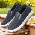 thumbnail image 6 of Men Boat Shoes Slip On Walking Loafers Width Shoes Non Slip Sneakers Lightweight Comfort Fashion Business Work, 41, 6 of 9