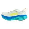 thumbnail image 4 of Hoka One One Men's Bondi 8 Comfort Lace Up Running Athletic Sneaker (Ice Flow/Bit of Blue, 9.5), 4 of 5