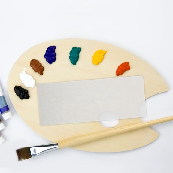 STRANDCHIC White Paper Palette 100 Sheets for Wet Palettes and Crafts, Disposable Paint Mixing Pads