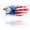 Bald Eagle with American Flag - inspired Watercolor Background, variant on 1 Pcs License Plate Covers & Frames, Colorful Moth Surrounded by Flowers and Celestial Elements For Decorative Front, Aluminum License Plate Covers & Frames Cover For Men Women, 12" X 6"