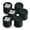 Black, variant on Top Glides Walker Glide Caps, 3 Pairs, Pink