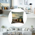 thumbnail image 5 of nygtbtfer Rectangle Pillow Cover Green Old Tractor on Autumn Harvest Season Farm,Decorative Pillowcase for Sofa/Couch/Bedroom/Living White, 5 of 7