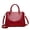 red, variant on Genuine Cowhide Crocodile Women Handbag, Black Leather Tote Bag, Large Capacity Shoulder Crossbody