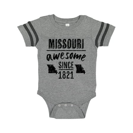 

Inktastic Missouri Awesome Since 1821 Gift Baby Boy or Baby Girl Bodysuit