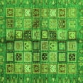 thumbnail image 1 of Ahgly Company Indoor Square Abstract Green Modern Area Rugs, 5' Square, 1 of 4