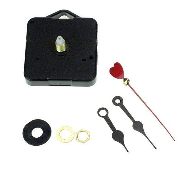 fsxdhpcsgfc Red Heart Hands DIY Quartz Wall Clock Movement Mechanism Parts Kids Brush Tooth Timer Battery Powe Microwave Digital Timer for Kids Classroom Clock Manipulative 3 Minute Sand Timer Timer