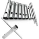 thumbnail image 1 of Llave para tubos de 6 a 22 mm, llave para tubos, llave para bujías para enroscar la bujía, desmontaje/montaje de grifos de agua y mezcladores, aflojamiento de tornillos inaccesibles, paquete de 10 JAMW Sencillez, 1 of 5