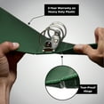 thumbnail image 4 of Carstens 3-Inch Heavy Duty 3-Ring Binder for Medication Administration Records (MAR) - Side Opening, Forest Green, 4 of 5