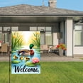 thumbnail image 3 of Amhnf Welcome Duck Family Garden Flag For Home Outdoor Garden Yard Decor 12x18 inch, 3 of 5