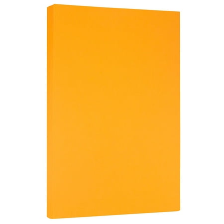 UPC: 0701936237903 | JAM Legal Paper  8.5×14  24lb Orange  100/Pack
