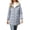 Gray, variant on Women Parka Winter Coat Warm Fleece Lined Jacket Thick Quilted Hooded Outerwear Windproof Cotton Padded Overcoat with Pockets Brown XL