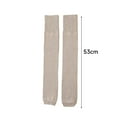 thumbnail image 6 of Tnobhg 1 Pair Women Winter Stockings Knitted Legs Protection Warm Cold-proof Toeless Elastic Anti-slip Warm Soft Slim Fit Leg Warmers Thigh Socks Foot Covers, 6 of 8