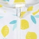 thumbnail image 4 of Gerber traje de baño niña UPF 50+ cierre frontal blanco limones 2 a 5 años, 4 of 5
