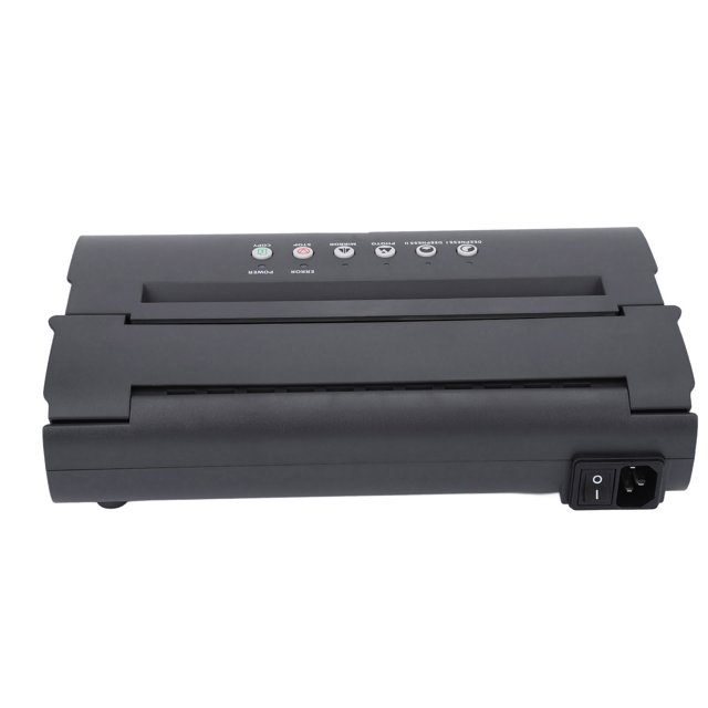 Máquina de plantilla de transferencia de tatuaje, juego de máquina de transferencia de tatuaje Alta velocidad Bajo ruido 30 piezas Papel de transferencia Impresora de copiadora de patrón100‑240V(EU)