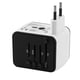 thumbnail image 4 of Adaptador De Viaje Universal Cargador De Viaje Internacional Todo En Uno Con Adaptador De Corriente De Viaje Mundial De 2.4A Cargador De Pared Para Ee. Uu./Ru/Ue/Au 4 Usb Parte 100-240 Serendint EL013215-03, 4 of 4